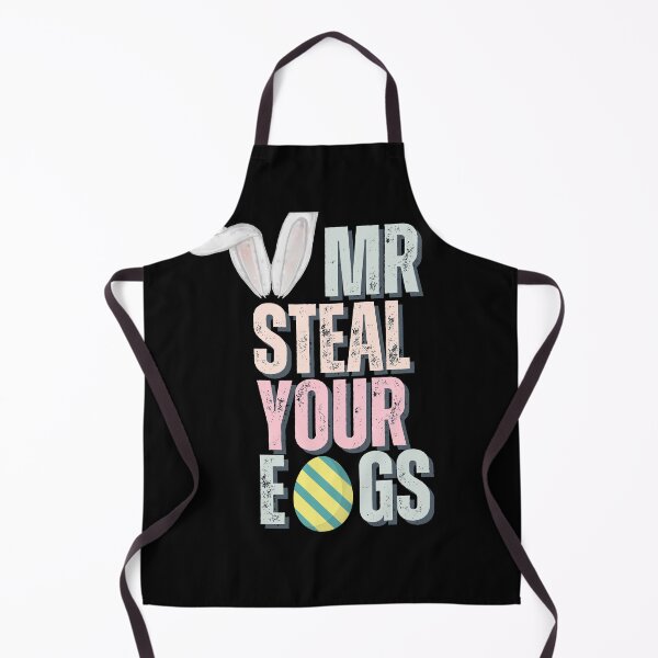 Artikelvorschau, Mr Steal Your Eggs -Lustiges Zitat- entworfen und verkauft von SunnyDayPrints.