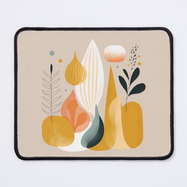 Item preview, Organic Shapes Abstract Boho designed and sold by spacefogdesign.