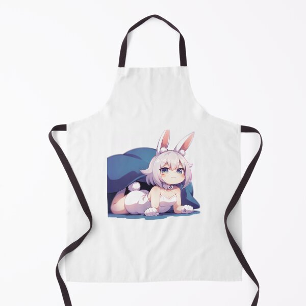 Item preview, A Cute Bunny Girl with Smug Face Sticker Very Kawaii Beautiful designed and sold by HikariAtelier.