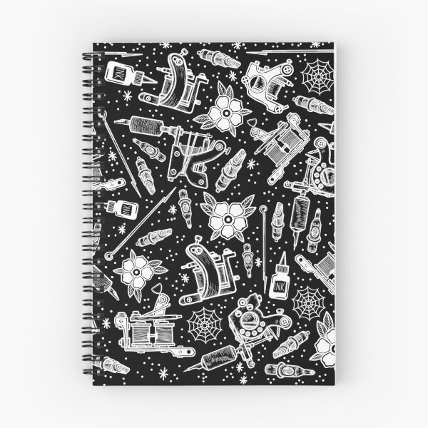 Item preview, Tattoo all-over print (white) designed and sold by RiotartSWE.