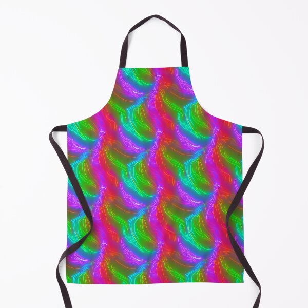 Item preview, Colourfull neon raindbow lines infinite pattern designed and sold by SJG-digital.