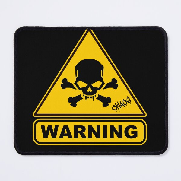 Item preview, WARNING CHAOS  designed and sold by Chaos Apparel .