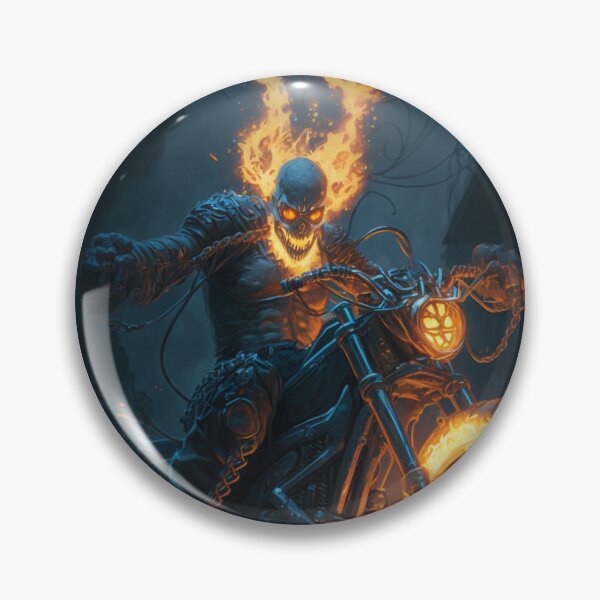 Item preview, Ghost Rider designed and sold by AIartCANVAS.