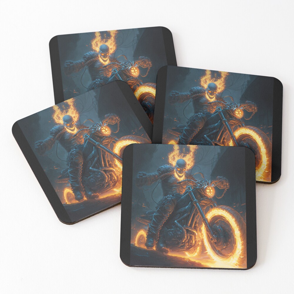 Item preview, Coasters (Set of 4) designed and sold by AIartCANVAS.