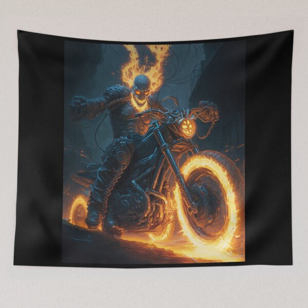 Item preview, Ghost Rider designed and sold by AIartCANVAS.
