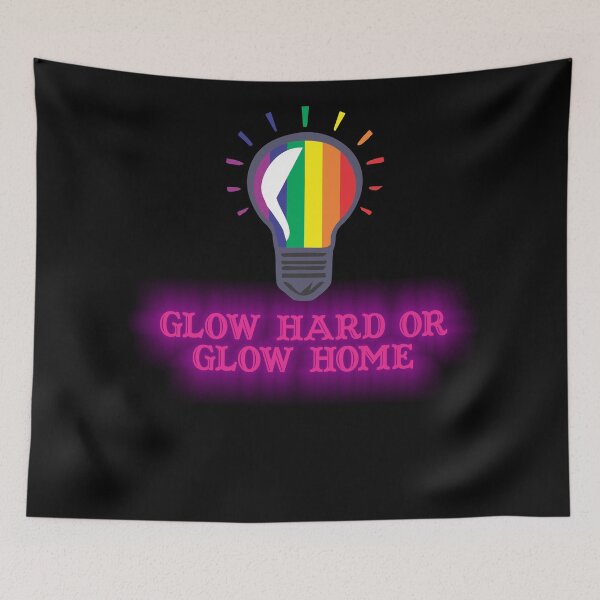 Item preview, glow hard or glow home designed and sold by rafaelwolf.