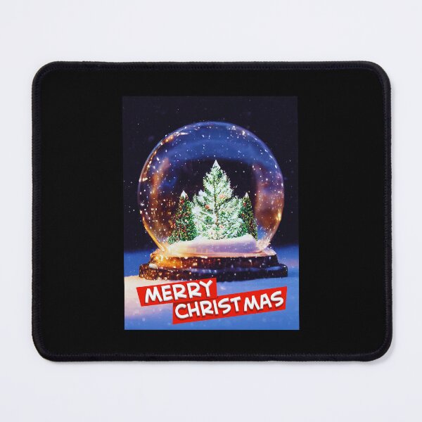 Item preview, Merry Christmas Trees Snow Globe designed and sold by teewearstyle.