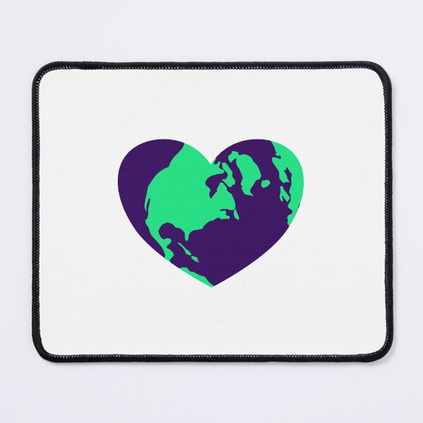 Item preview, Heart Shaped Earth designed and sold by Inspirationmotivation.