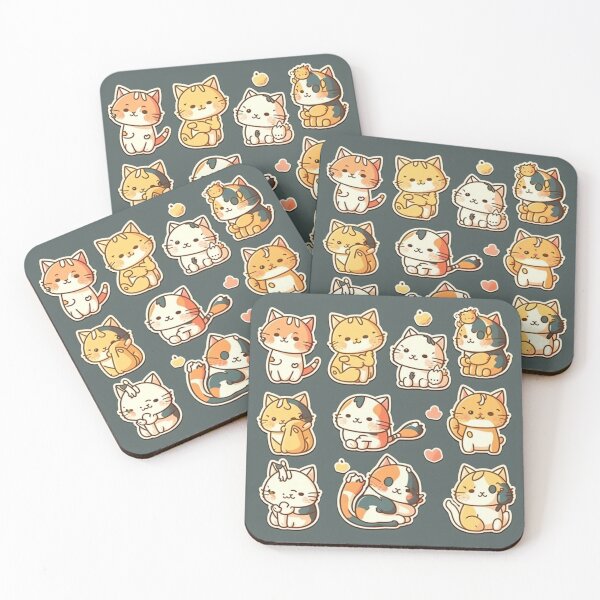Item preview, Cute Cats Packs lovers  designed and sold by verluxe.