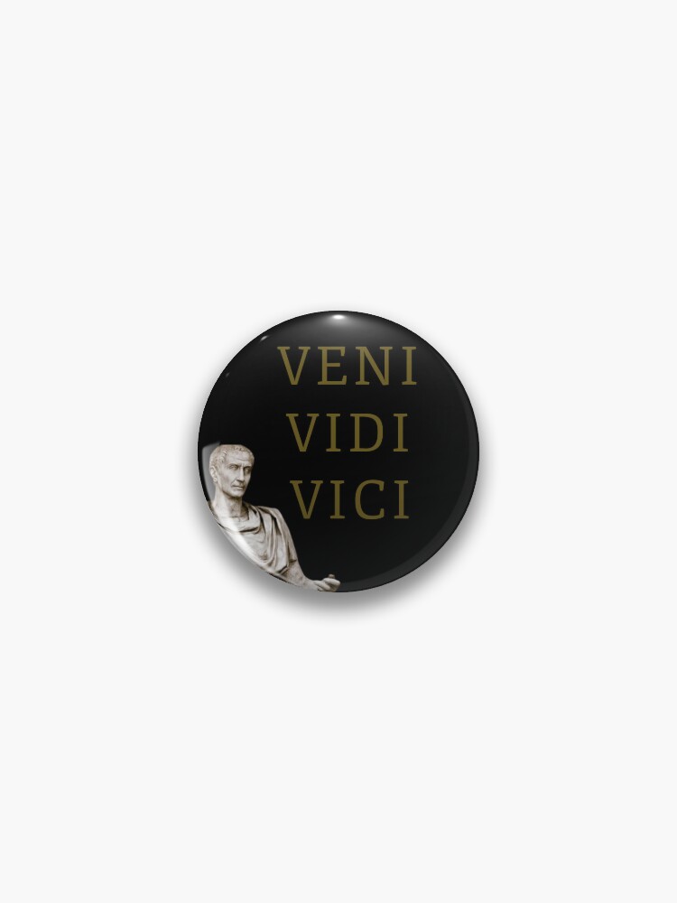 Veni Vidi Vici (I came, I saw, I conquered) - Veni Vidi Vici - Pin