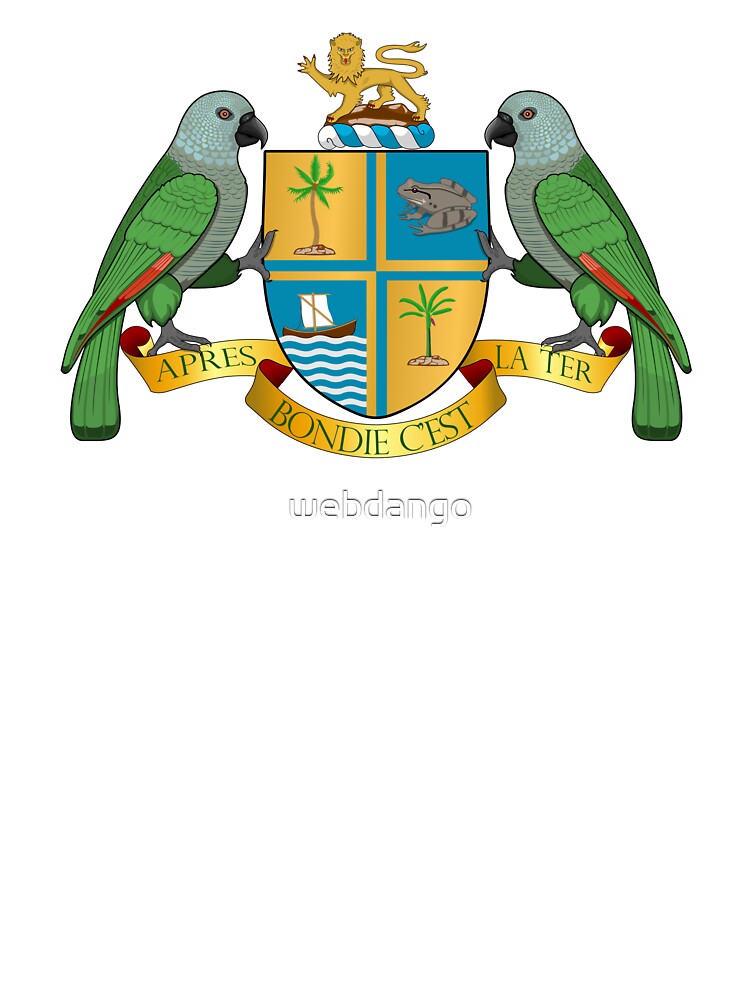 Dominican Republic Coat Of Arms T Shirt National Emblem