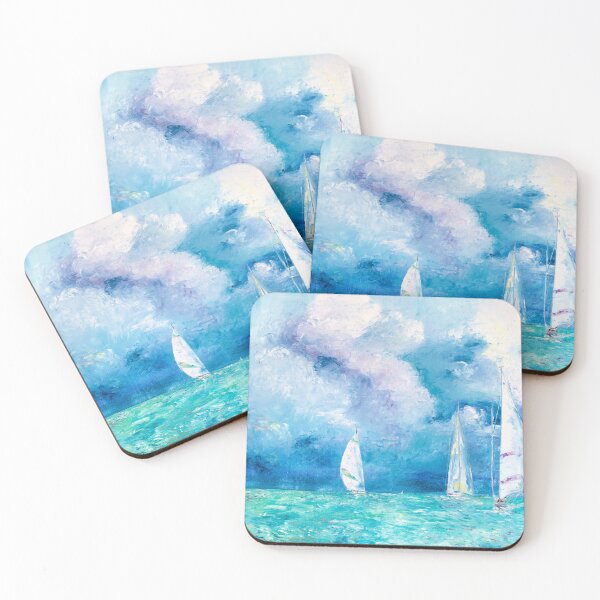 Item preview, Sailboats on the Azure Waters designed and sold by Natalia_Shchip.