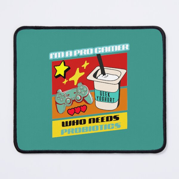 Item preview, Pro gamer who needs probiotics vintage retro gaming designed and sold by glowvim.
