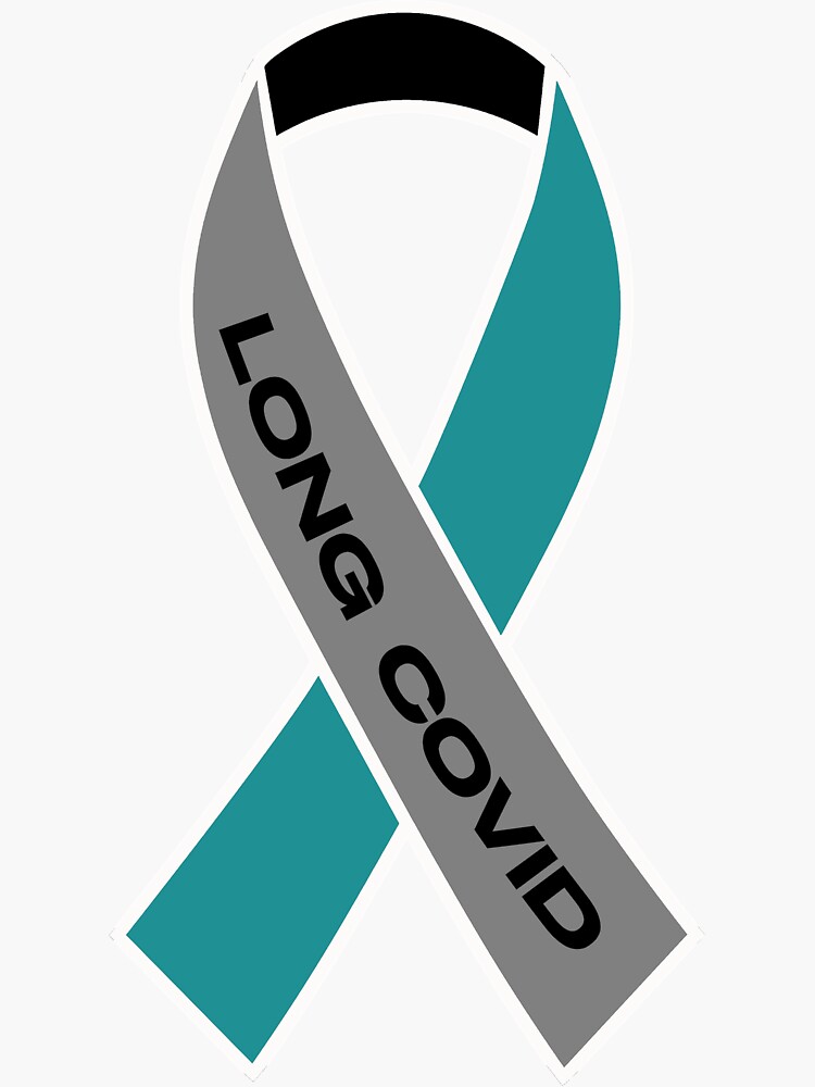 Thumbnail 3 of 3, Sticker, International Long COVID Awareness #B designed and sold by PrizeBoxstore.