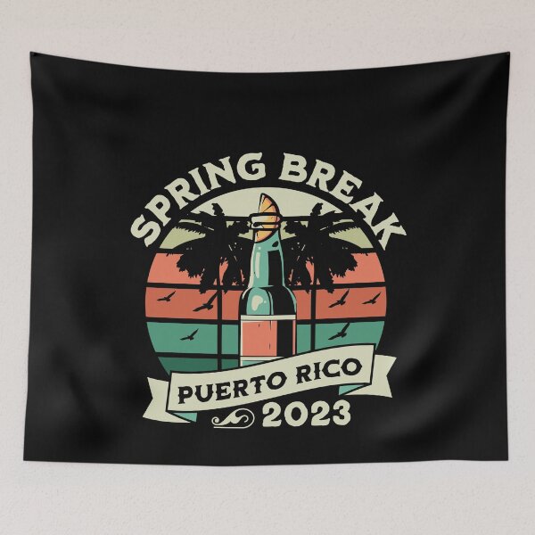 Artikelvorschau, Spring Break Puerto Rico 2023 entworfen und verkauft von fungear.