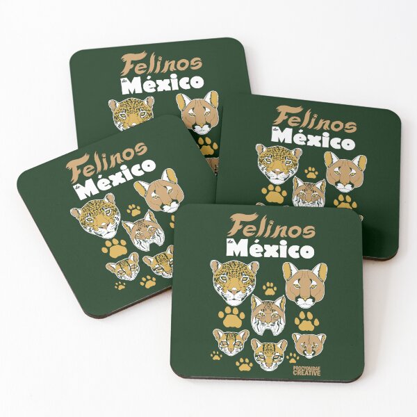 Item preview, Felines of Mexico 3 designed and sold by Procyonidae Creative.