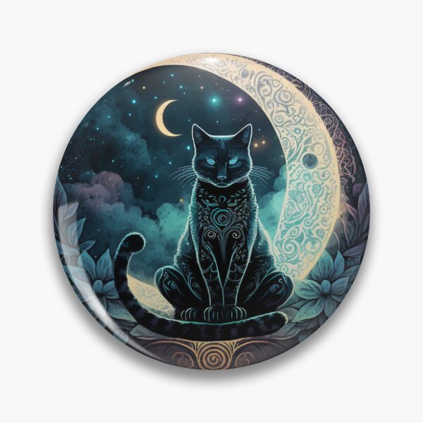 Item preview, Esoteric Cat on the Moon designed and sold by dudeseank.