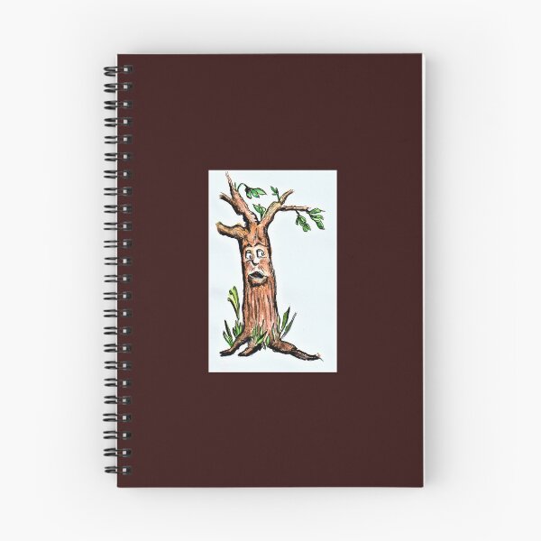 Item preview, skeptical tree observed. Watercolor, fine art designed and sold by janianna.