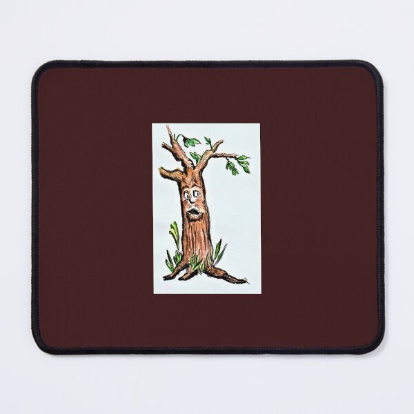 Item preview, skeptical tree observed. Watercolor, fine art designed and sold by janianna.