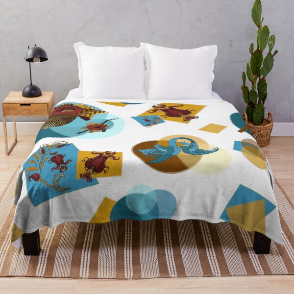 Item preview, Flowers in geometric  designed and sold by Lubica69.