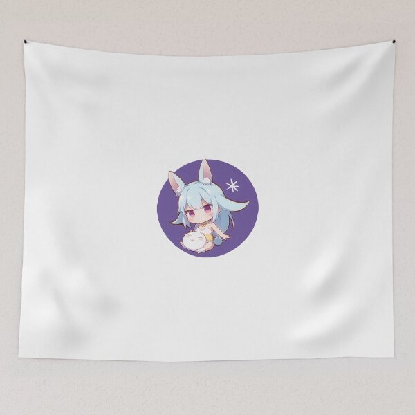 Item preview, A Cute Chibi Bunny Girl Sticker Very Kawaii Beautiful designed and sold by HikariAtelier.