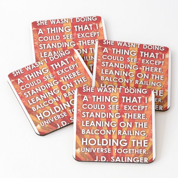 Item preview, J.D. Salinger Quote - Ruby designed and sold by Andrea Turner.