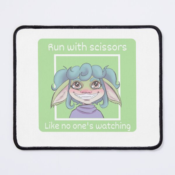 Item preview, Run with Scissors designed and sold by Evenfootingg.