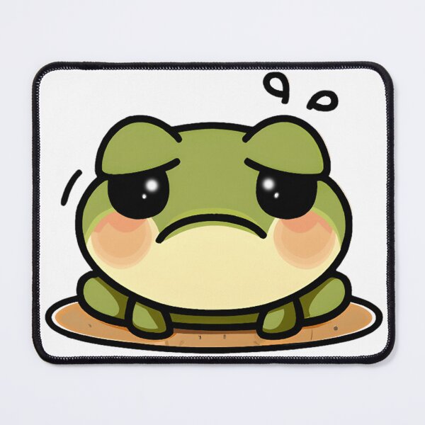 Item preview, Sad Kawaii Frog  designed and sold by NathalieRached.