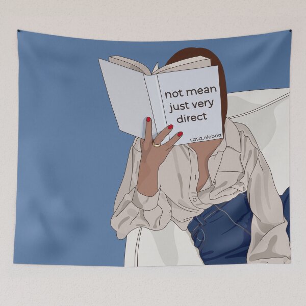 Item preview, Not mean just very direct by Sasa Elebea designed and sold by Sabrina Brugmann.