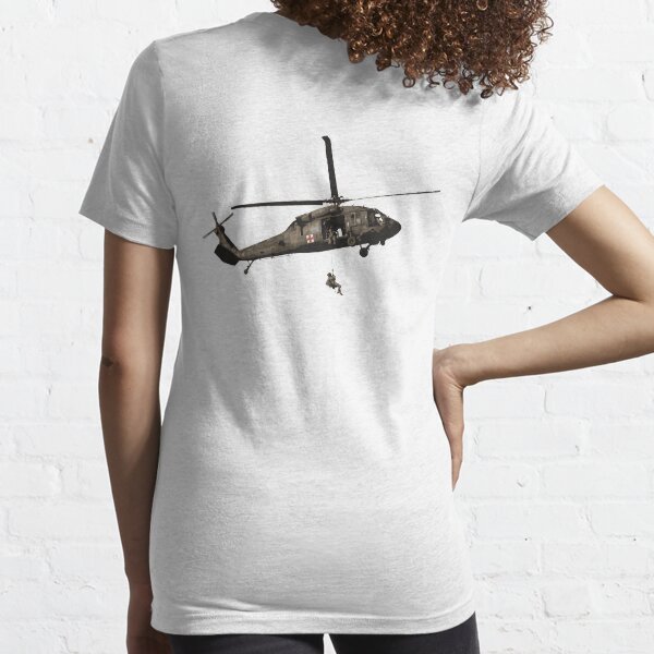 Army DUSTOFF Blackhawk Hoist Essential T-Shirt