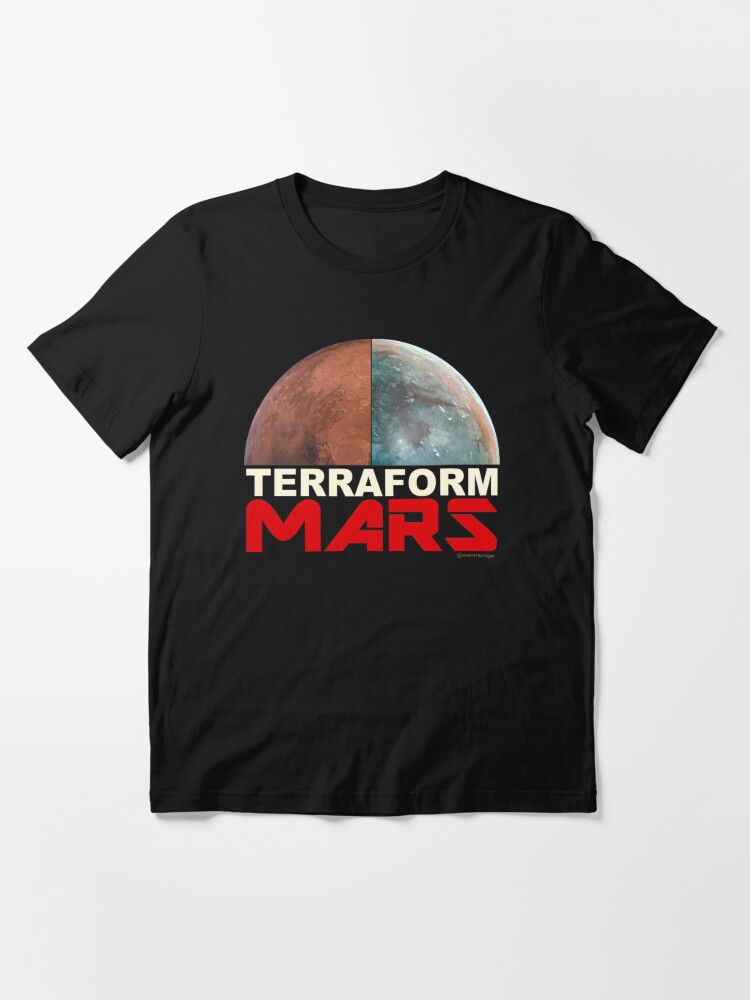 born on earth die on mars t shirt