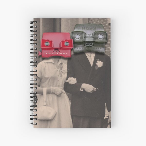 A match (viewmaster) Spiral Notebook
