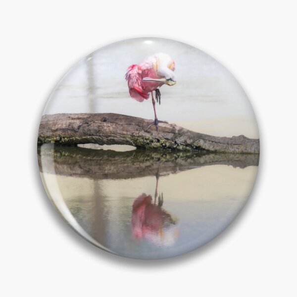 Item preview, Roseate Spoonbills Preening and Resting  designed and sold by Debra Martz.