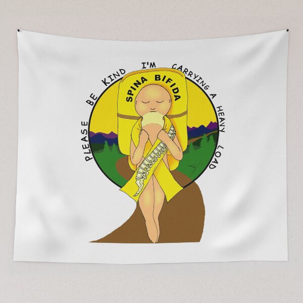 Item preview, Spina Bifida Awareness designed and sold by cameoivory.