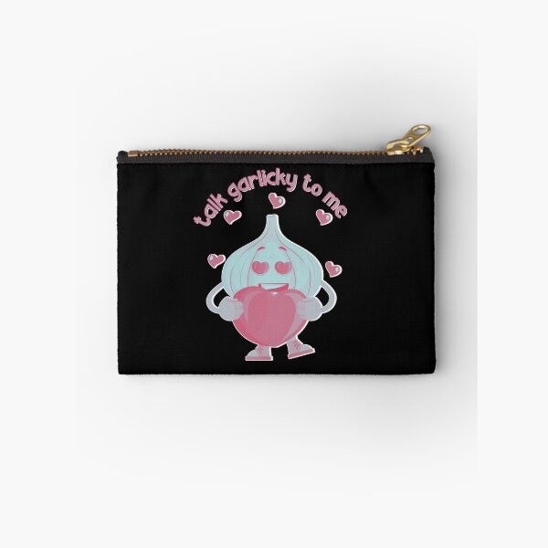 Item preview, Garlic Lovers Unite! Smiling Garlic with Hearts - Funny & Cute Garlic Pun designed and sold by ElLocoMus.