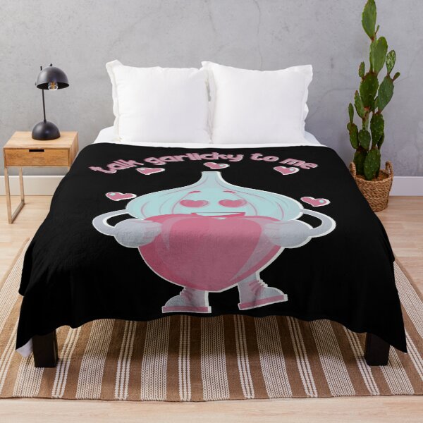 Item preview, Garlic Lovers Unite! Smiling Garlic with Hearts - Funny & Cute Garlic Pun designed and sold by ElLocoMus.