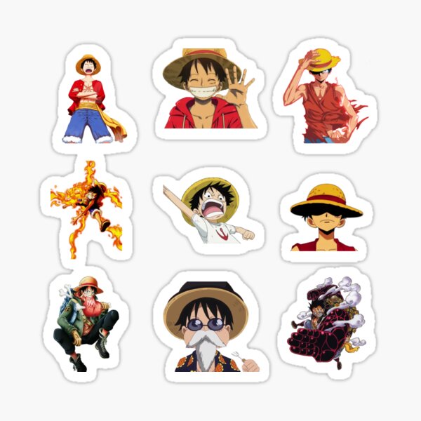 One Piece Stickers for Sale  Monkey d luffy, Anime, Pegatinas bonitas