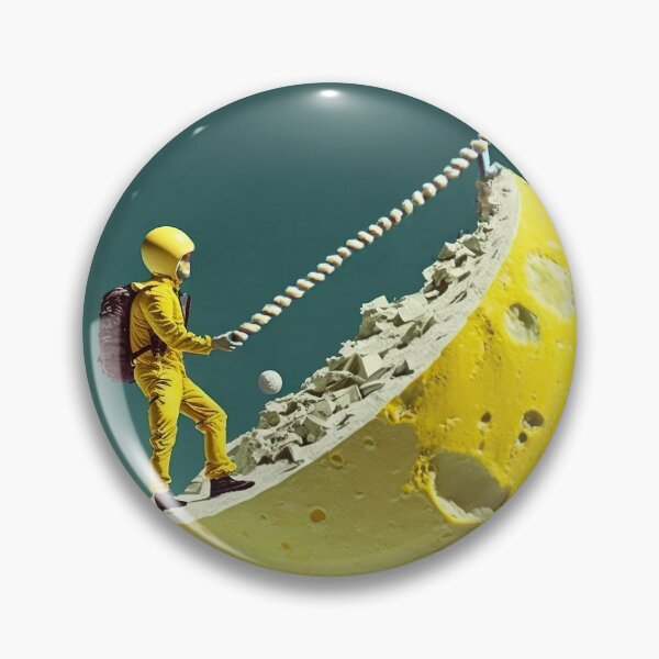 Item preview, Moonwalker - Original Artwork, Abstract Moon Walker - Walking on the Moon Art - Moonwalk in very high resolution designed and sold by CloudofKnowing.