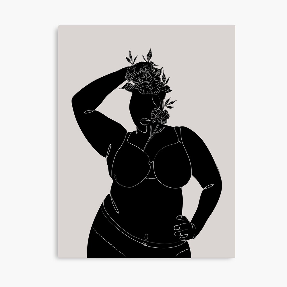 Black Woman - Body Positivity - Plus Size Women