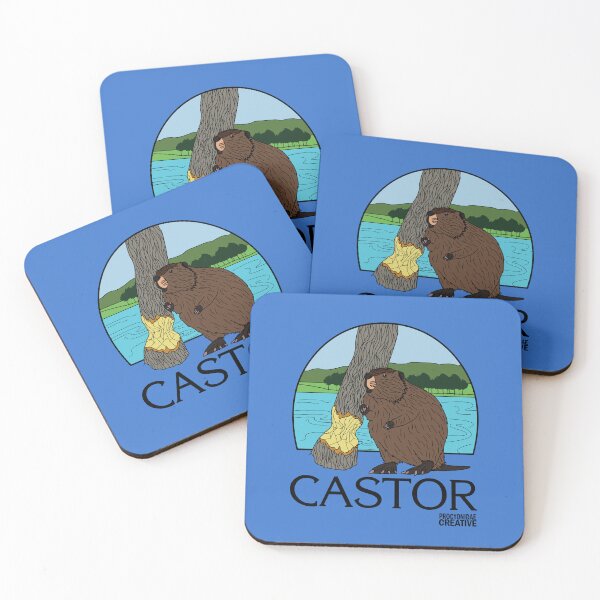 Item preview, Castor, Arquitecto del Ecosistema 2 designed and sold by Procyonidae Creative.
