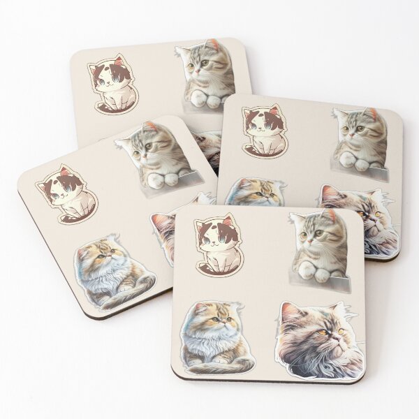 Item preview, Cute Cats Packs lovers  designed and sold by verluxe.
