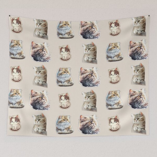 Item preview, Cute Cats Packs lovers  designed and sold by verluxe.