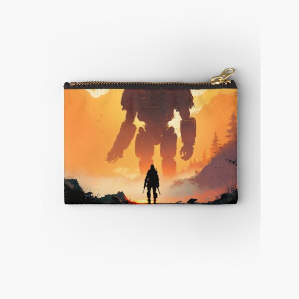 Item preview, Sorrowful Skies: A Robotic Silhouette in an Emotional Landscape designed and sold by Left-Hand-Tree.