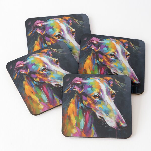 Item preview, Neon Soul: The Gentle Gaze of a Galgo designed and sold by frankiegreigart.