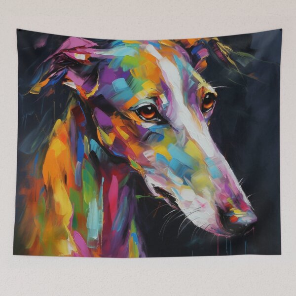 Item preview, Neon Soul: The Gentle Gaze of a Galgo designed and sold by frankiegreigart.