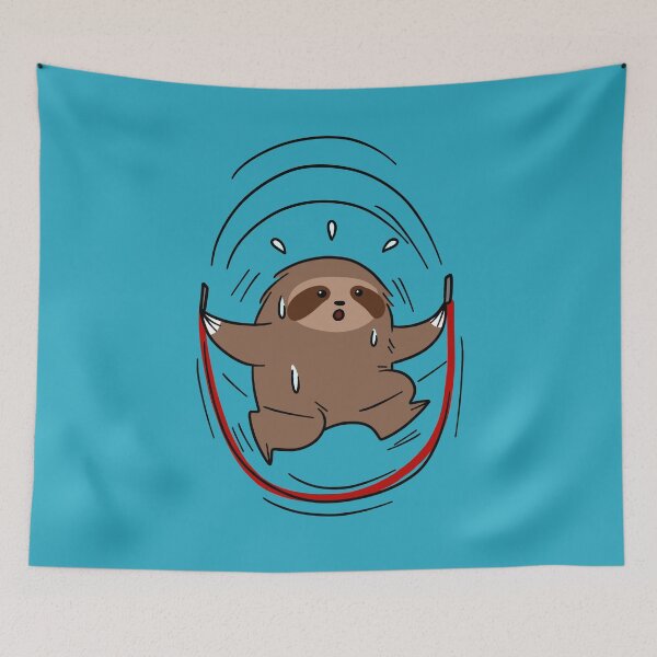 Item preview, Jump Roping Sloth designed and sold by SaradaBoru.