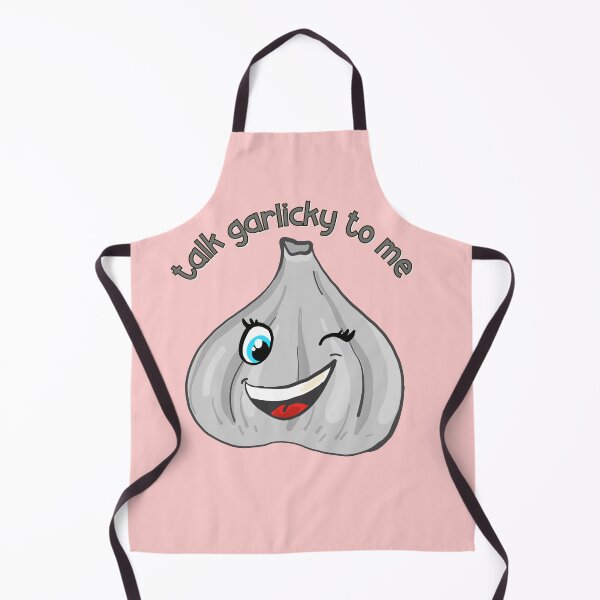 Item preview, Garlic Lovers Unite! Smiling Garlic - Funny & Cute Garlic Pun designed and sold by ElLocoMus.