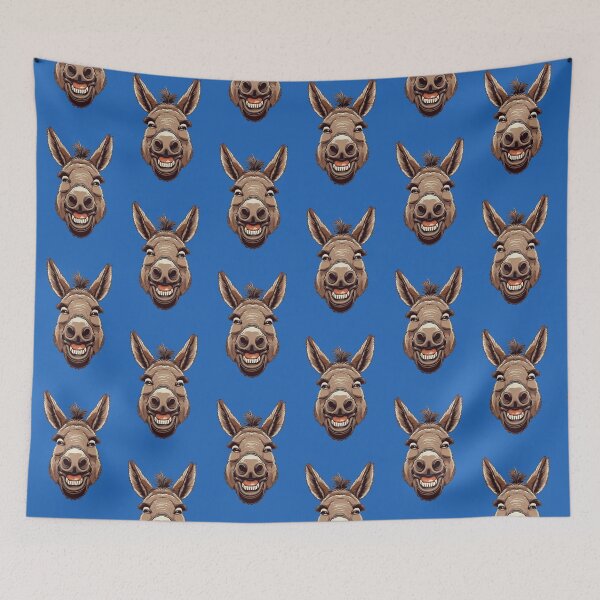 Item preview, donkey emoji designed and sold by Quiki.