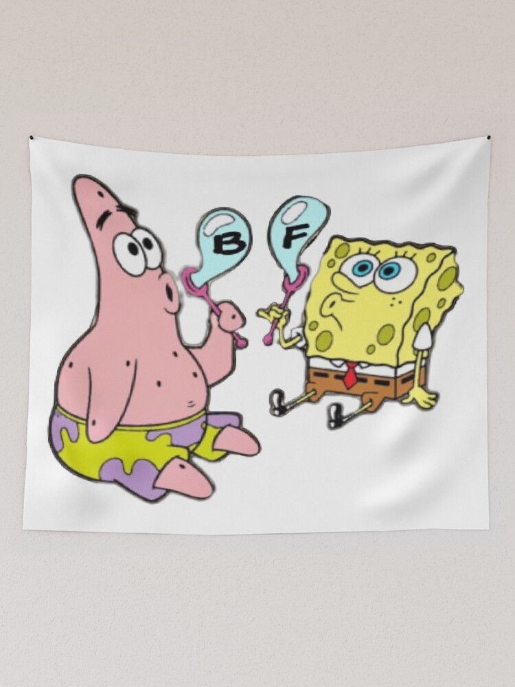 Spongebob and patrick discount tapestry