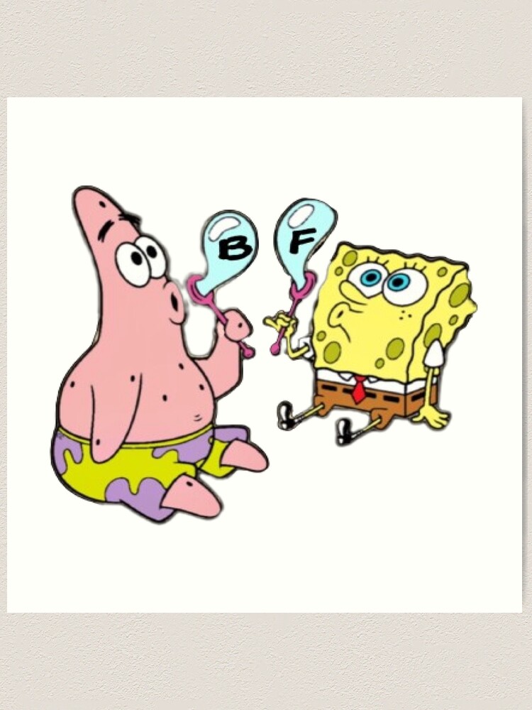 : Spongebob And Patrick Bestie 4 Life T-Shirt : Clothing, Shoes &  Jewelry